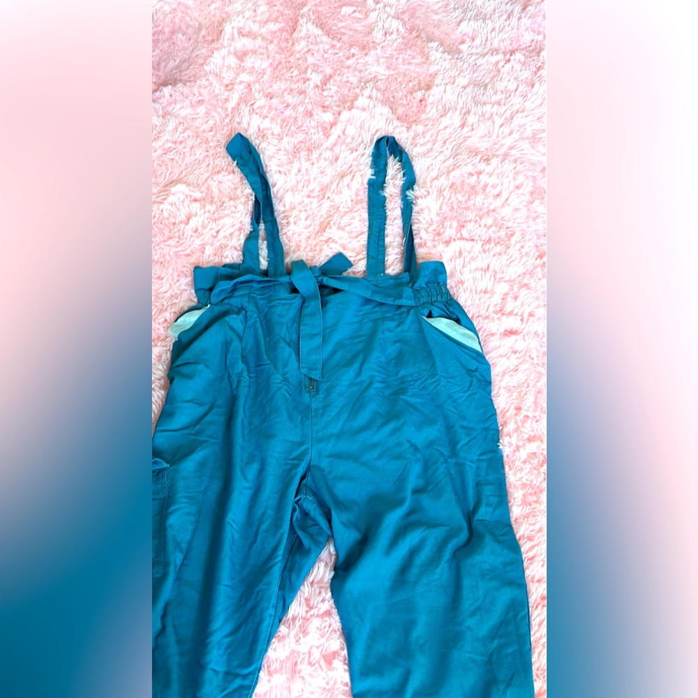 Like an Angel Blue Casual Overalls